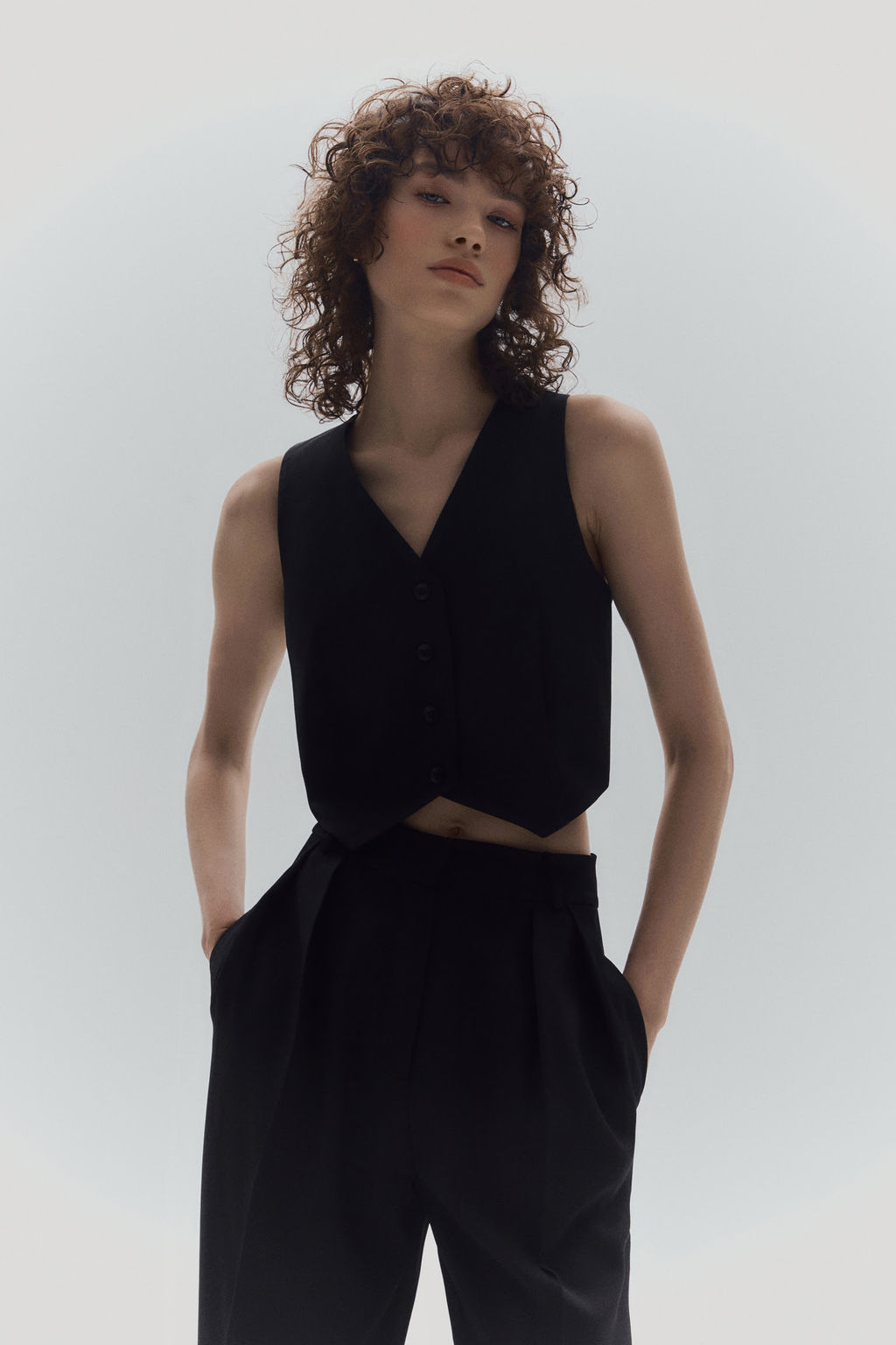 Жилет укороченный - Mollis фото 4