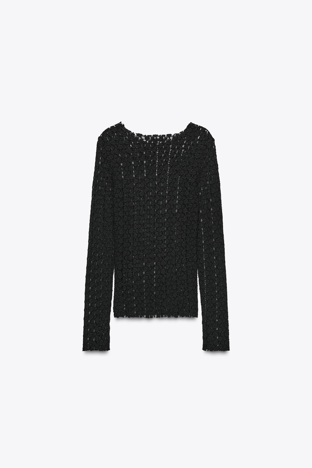 BEADED LACE TOP