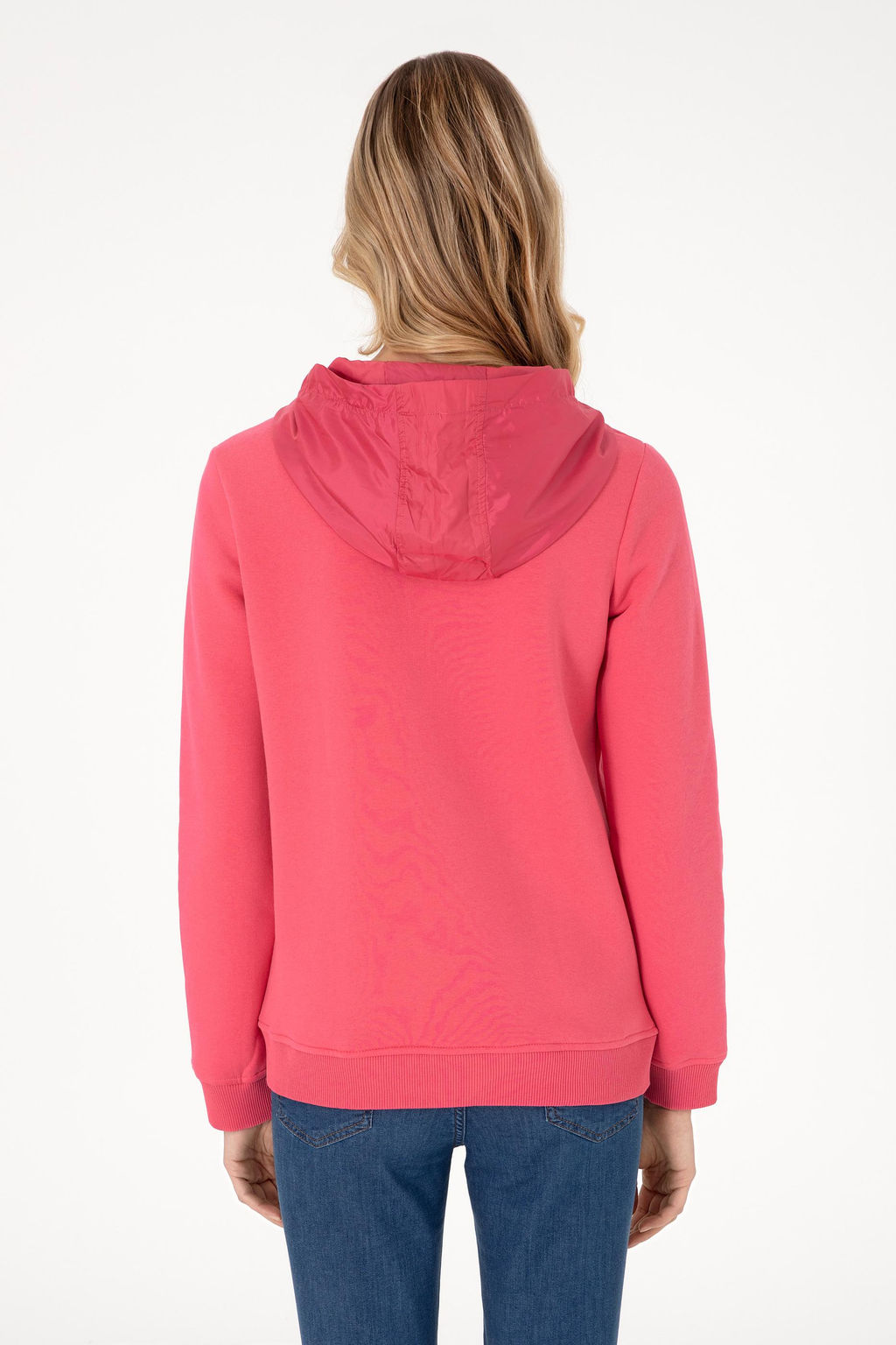 Kad_n Pembe Sweatshirt Sepette S_rpriz _ndirim - U.s. polo assn фото 5