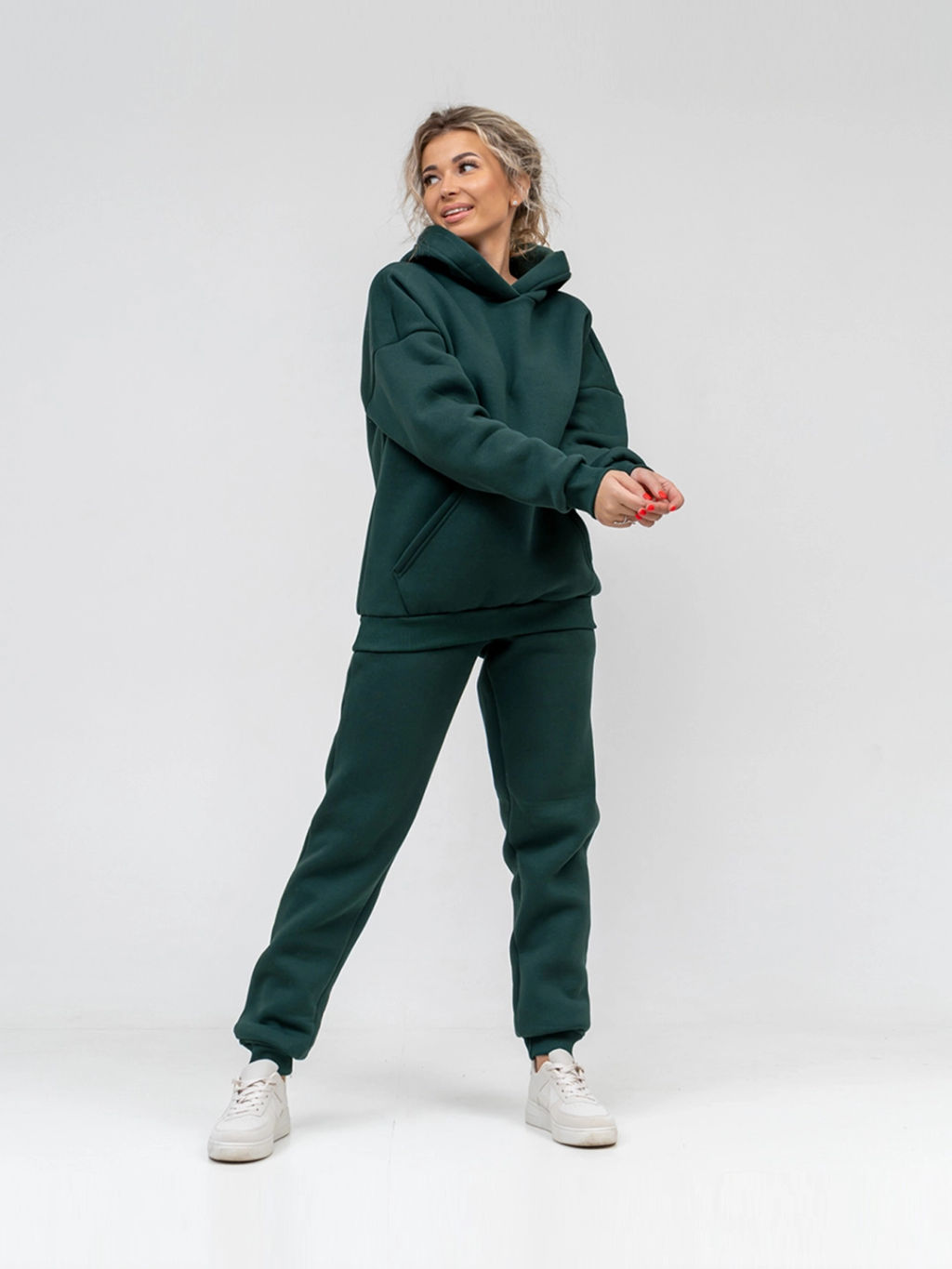 Костюм женский, цвет зеленый