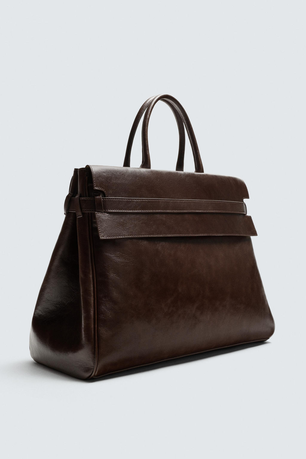 LEATHER HANDBAG - Zara фото 8