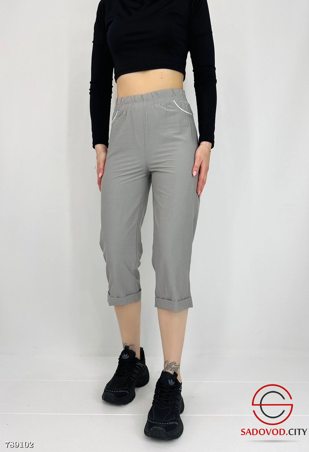 Капри короткие летние женские - Bruno фото 11