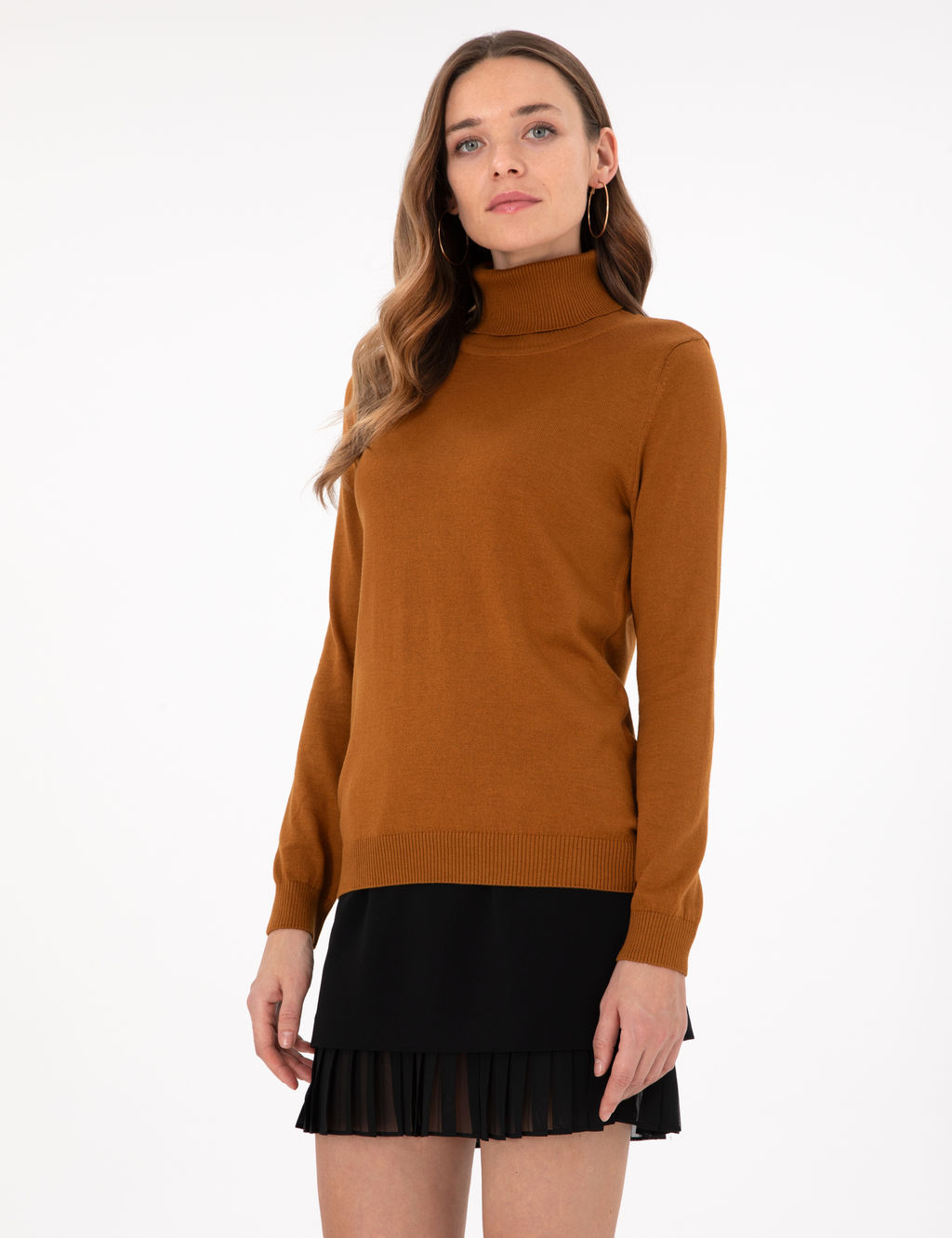 Coconut Slim Fit Bal_k__ Yaka Basic Kazak
