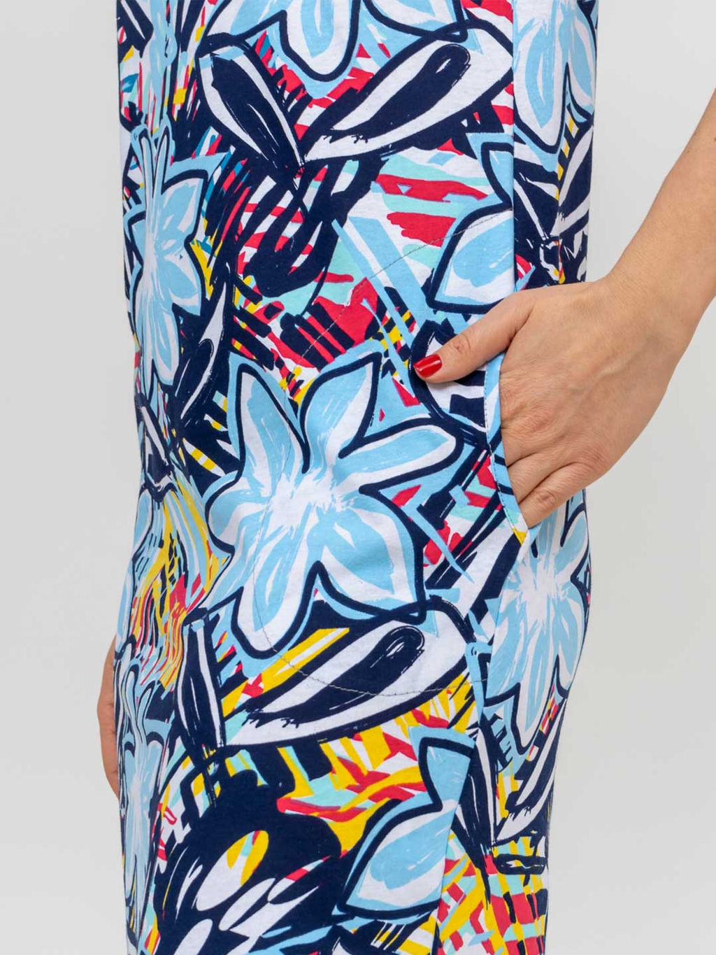 Сарафан женский, цвет синий