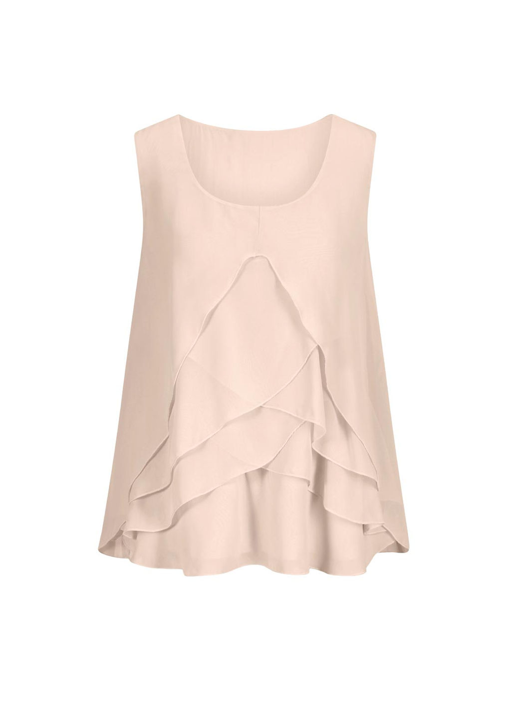 Топ, цвета пудры - Linea tesini фото 2