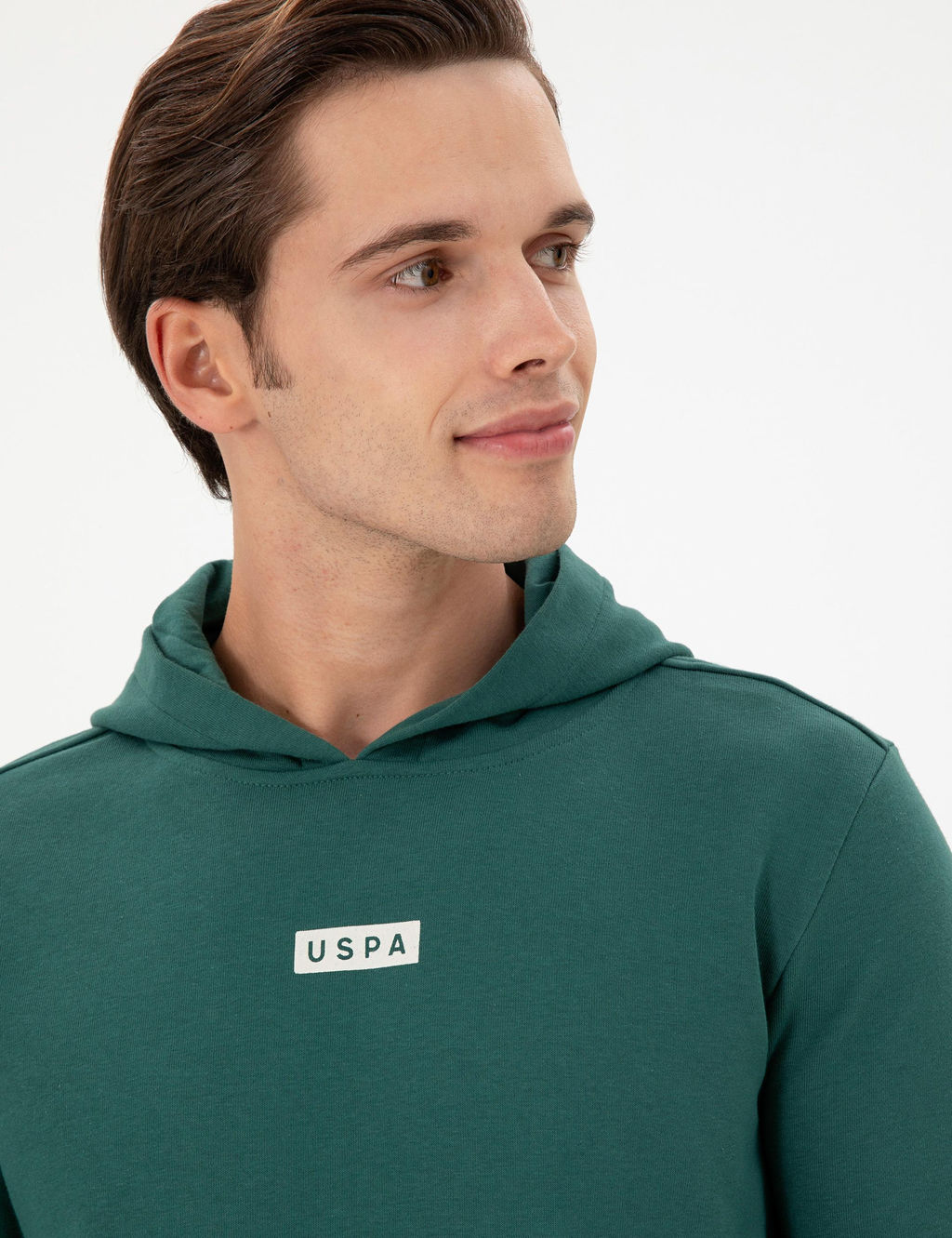 Мужской темно-зеленый свитшот Неожиданная скидка в корзине - U.s. polo assn фото 2
