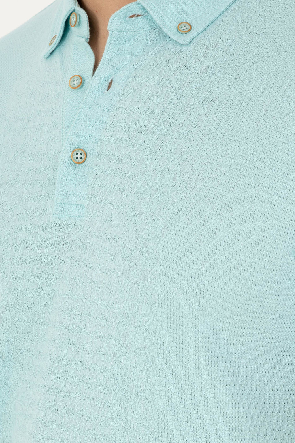 Мужская футболка водно-зеленого цвета Неожиданная скидка в корзине - U.s. polo assn фото 7