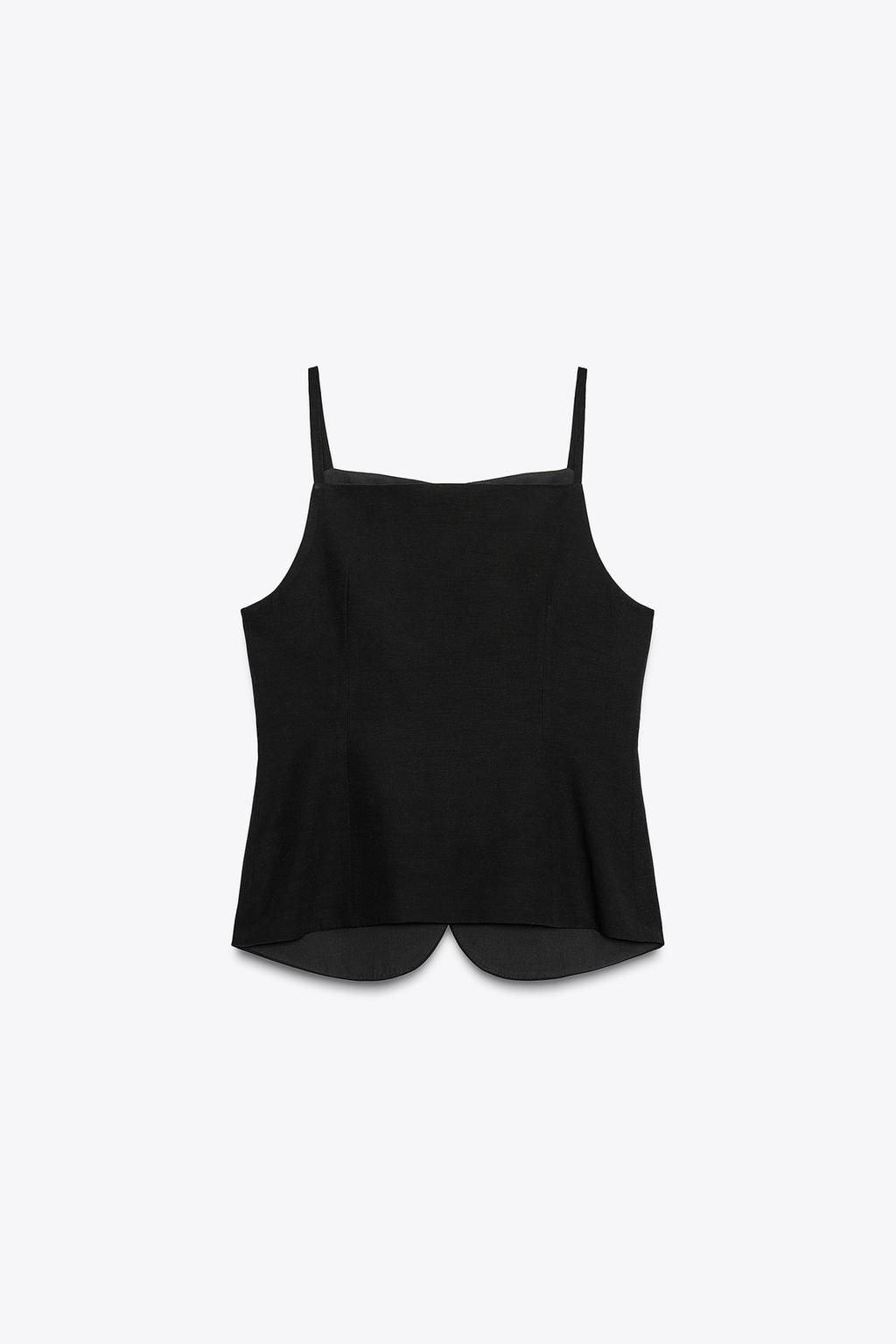 BUTTONED WAISTCOAT TOP - Zara фото 7