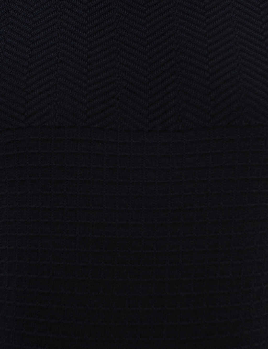 Koyu Lacivert Slim Fit Bisiklet Yaka Triko Kazak