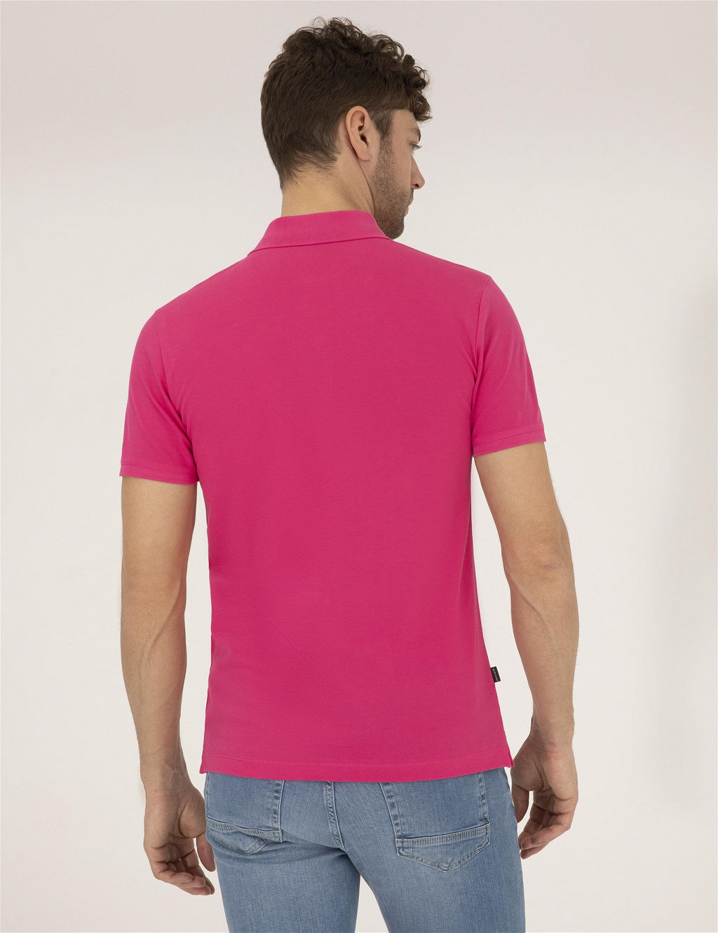 Pembe Slim Fit Polo Yaka Basic Ti__rt - Pierre cardin фото 5