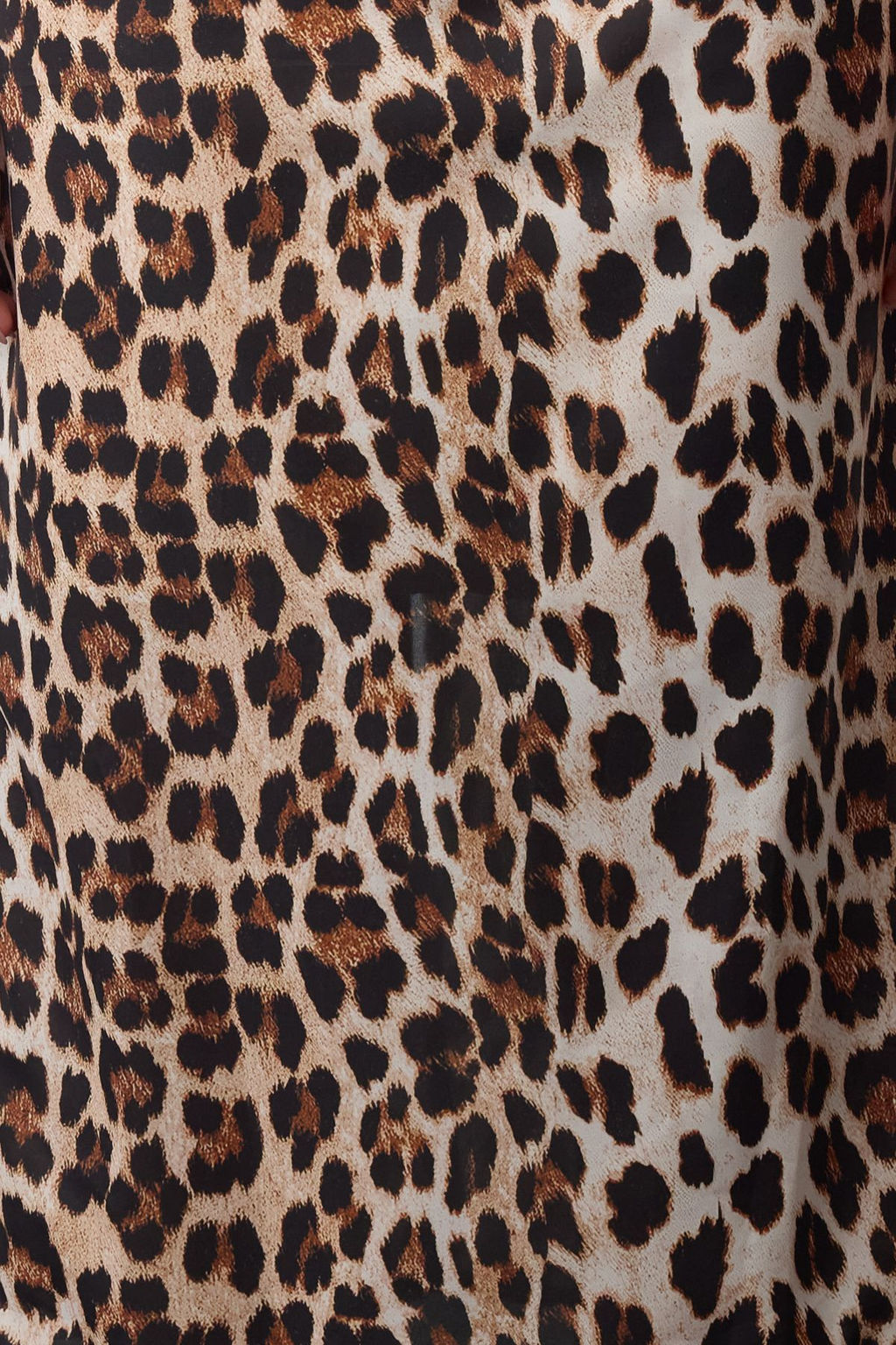 TRENDYOLMILLA Kahverengi Leopar Desenli Duz Kesim Vatkal? Dokuma Elbise TWOAW25EL00361 фото 8