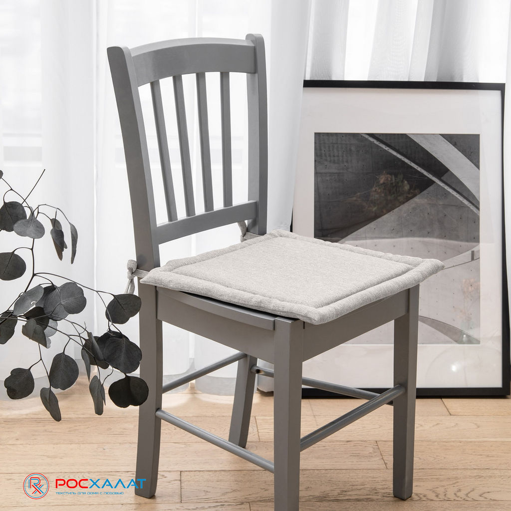 Подушка для стула Home&Style экрю ПДС-01 (13) 40х40