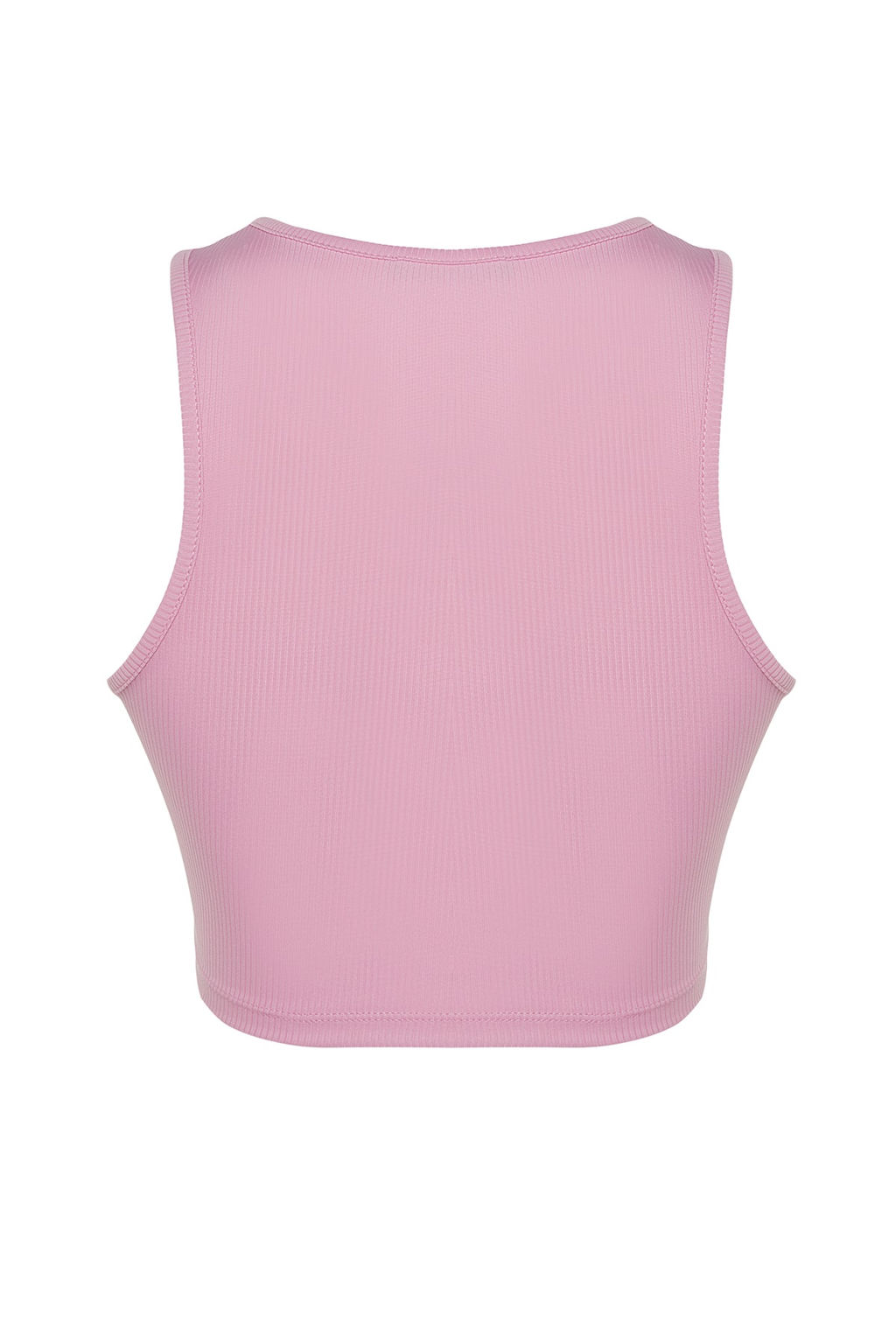 Pembe Crop Orme Aksesuarl? Bluz TPRSS23BZ00082 - Trendyolmilla фото 8