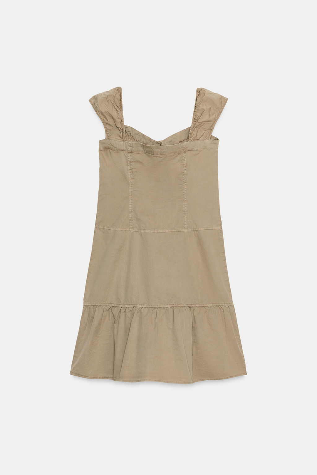VESTIDO MIDI BOTONES / Oliva - Zara фото 8