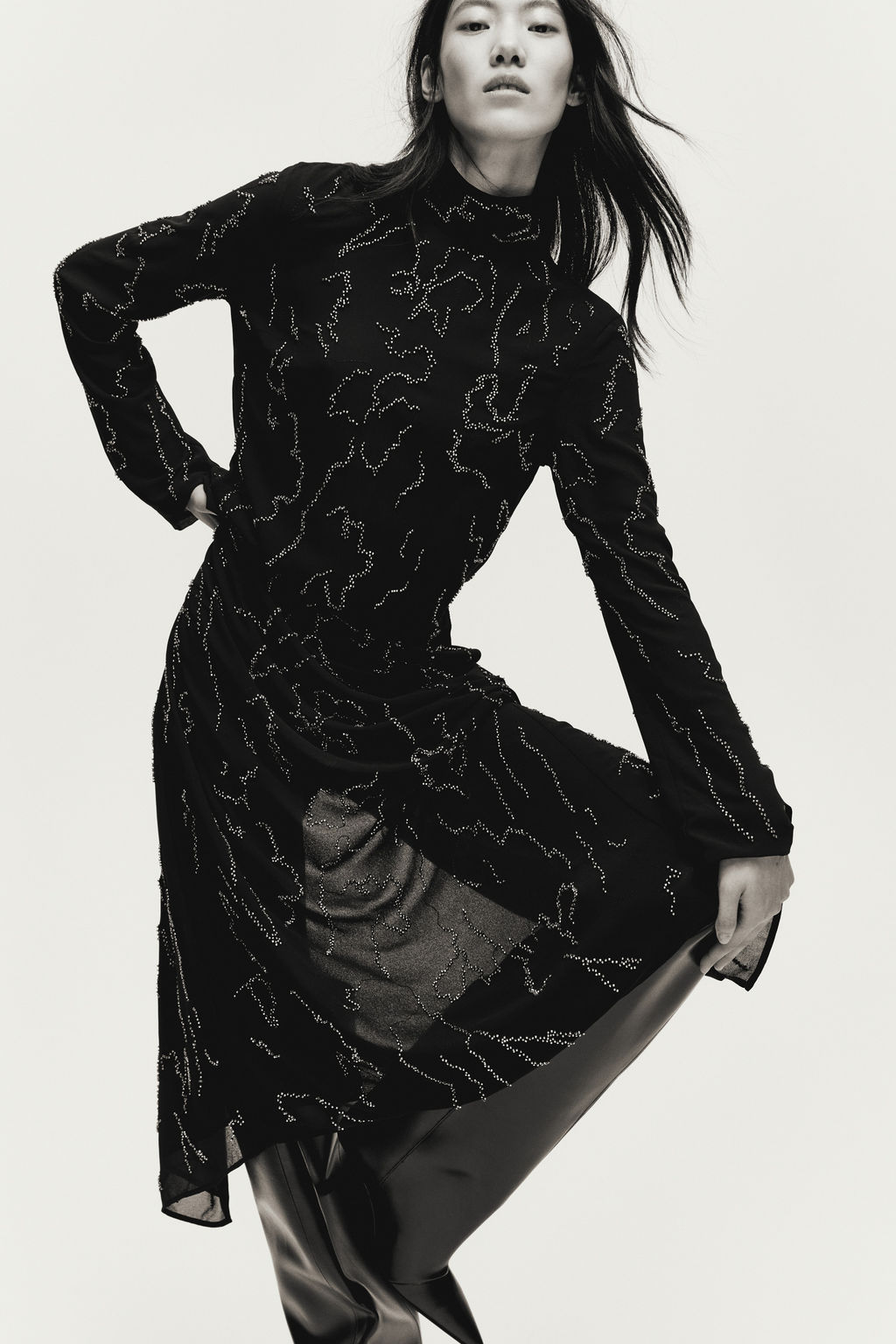 Maxivestido con cuentas - H&m фото 2