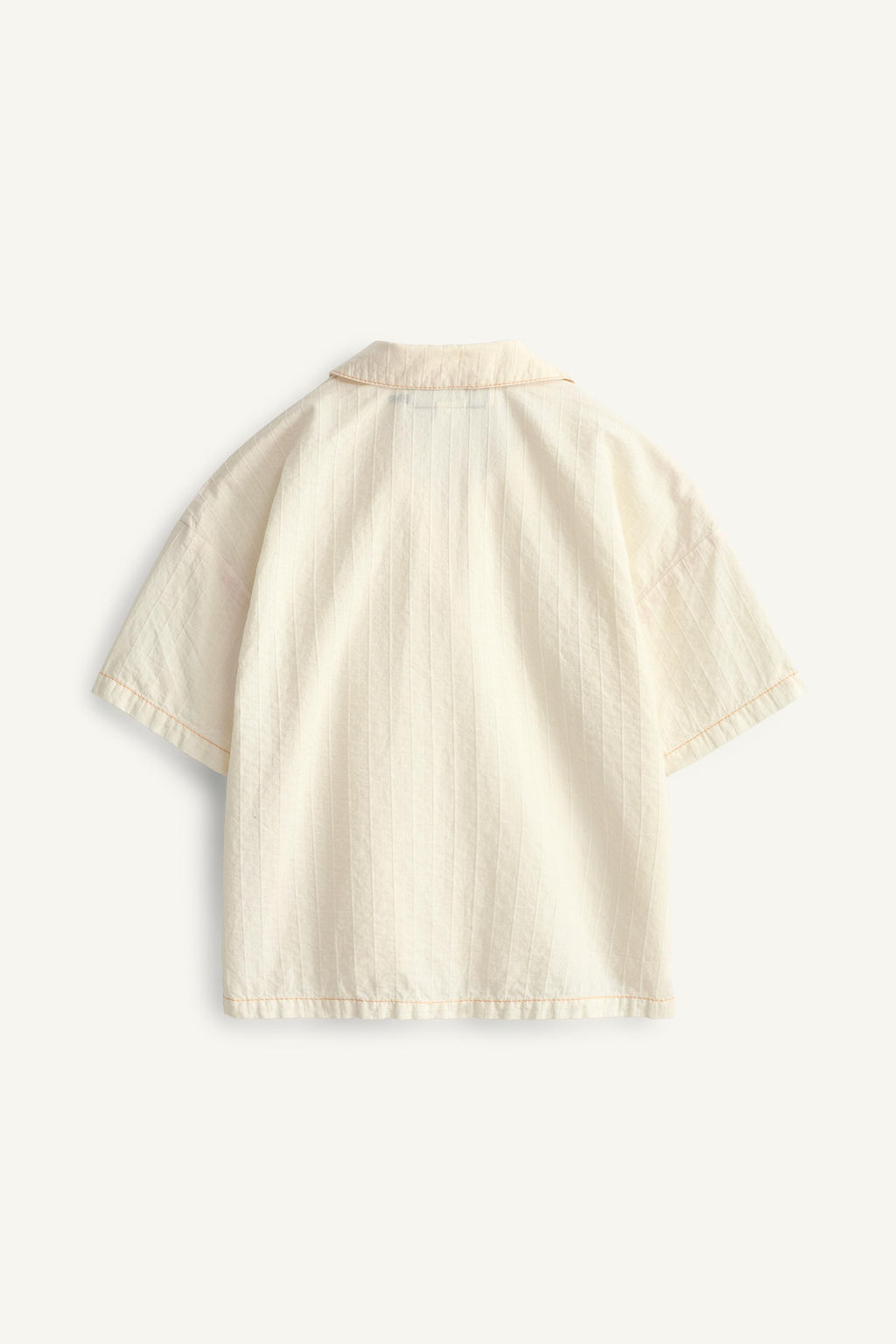 CAMISA PESPUNTES CONTRASTE LIMITED EDITION / Blanco roto - Zara фото 2