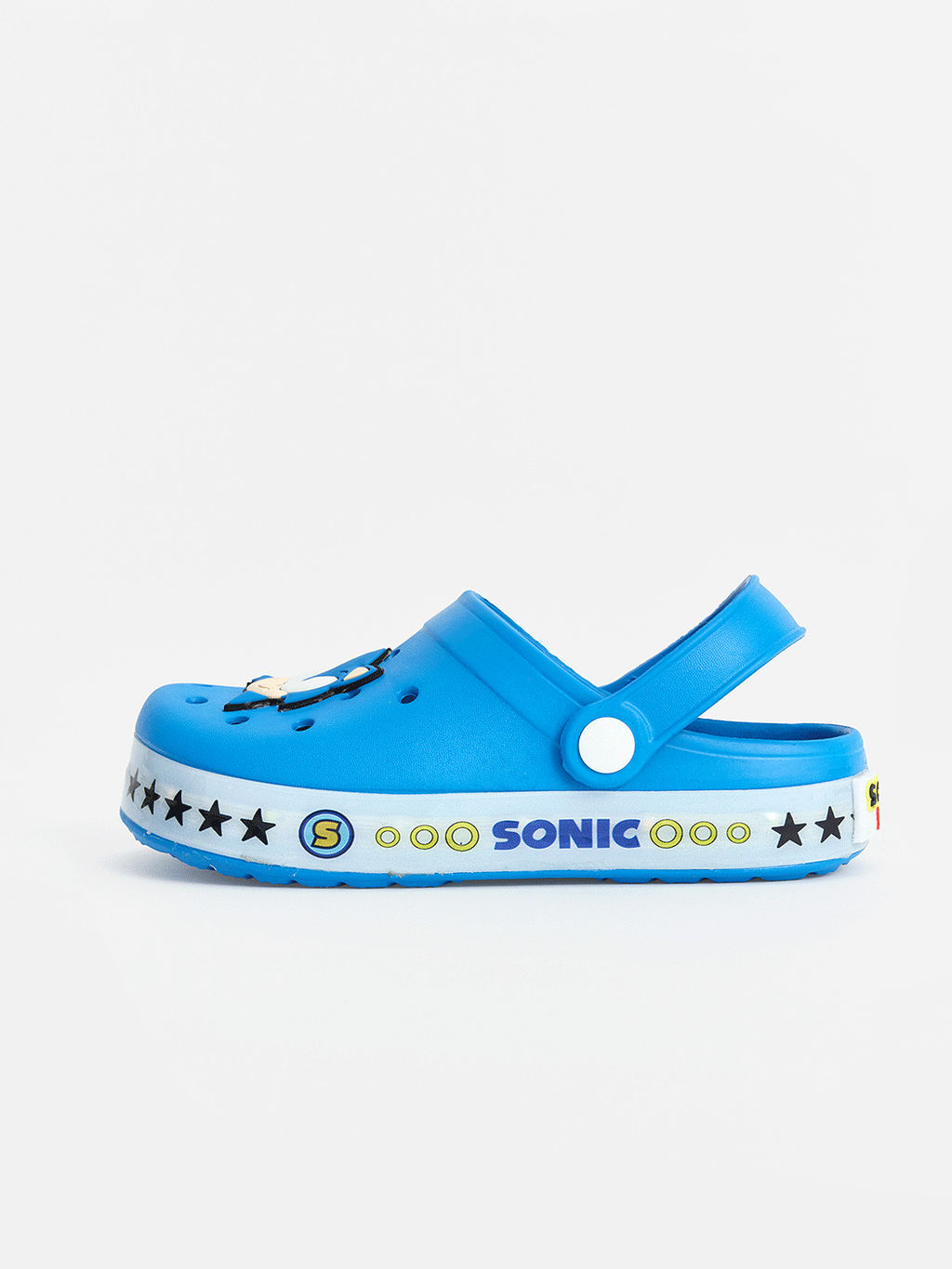 Sonic Bask?l? Erkek ?ocuk Plaj Sandaleti