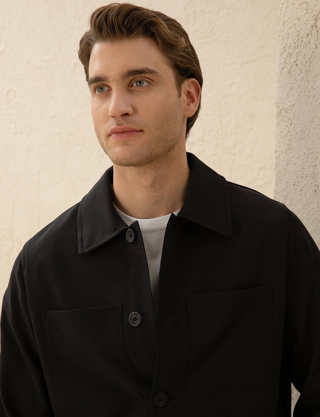 Siyah Regular Fit G_mlek Ceket - Pierre cardin фото 2