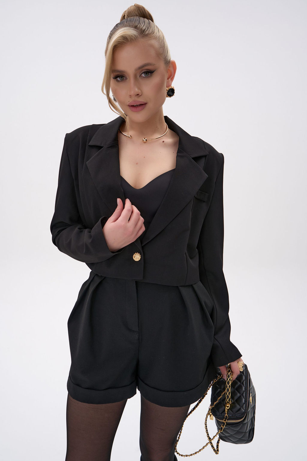 Пиджак Мэри (чёрный) - Эльза фото 9