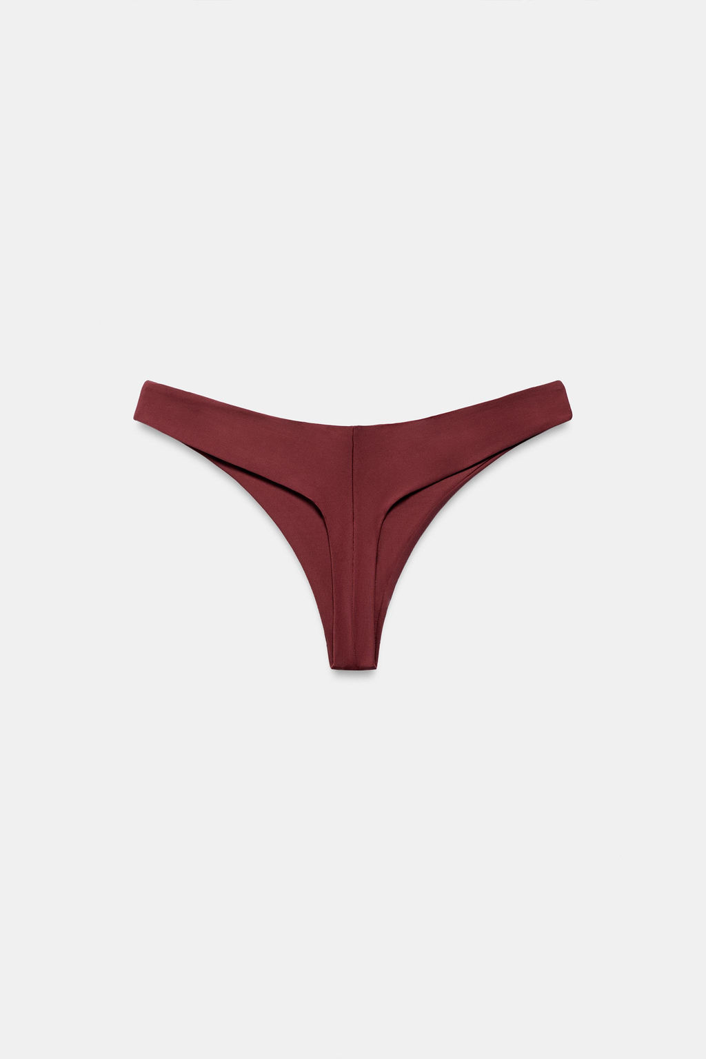 BRAGUITA BIKINI FRUNCE / Marr?n - Zara фото 3