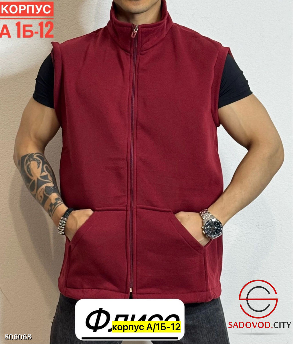 Жилет для мужчин из флиса. - Bruno фото 8