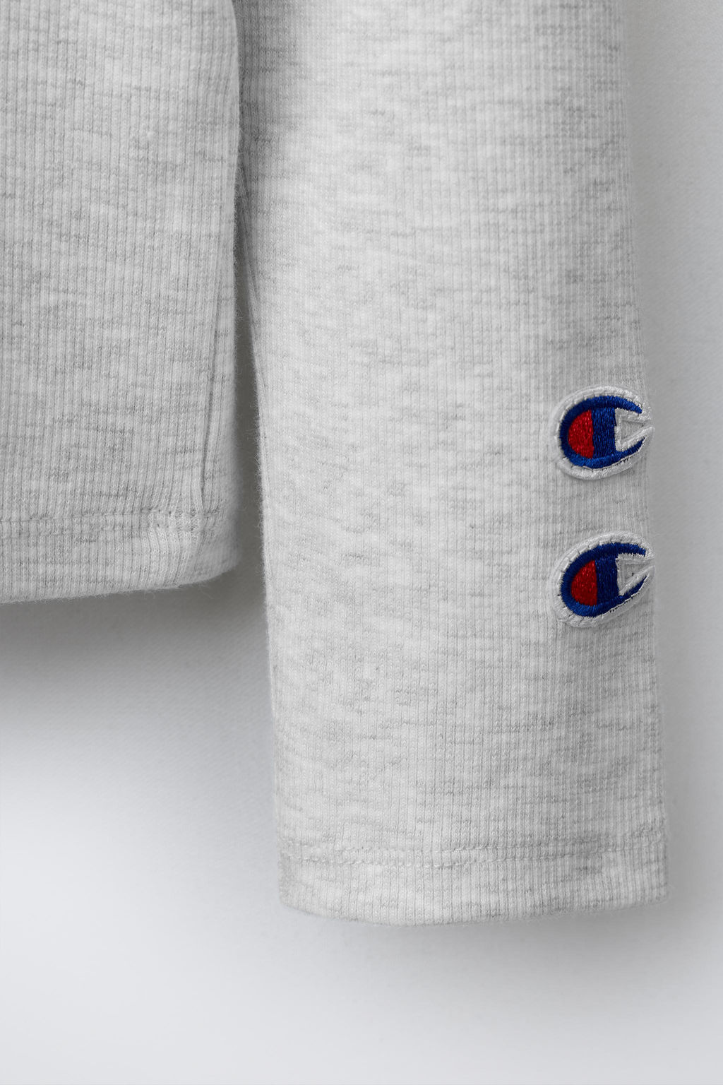 CHAMPION ® X ZARA TEXT RIBBED T-SHIRT  фото 4