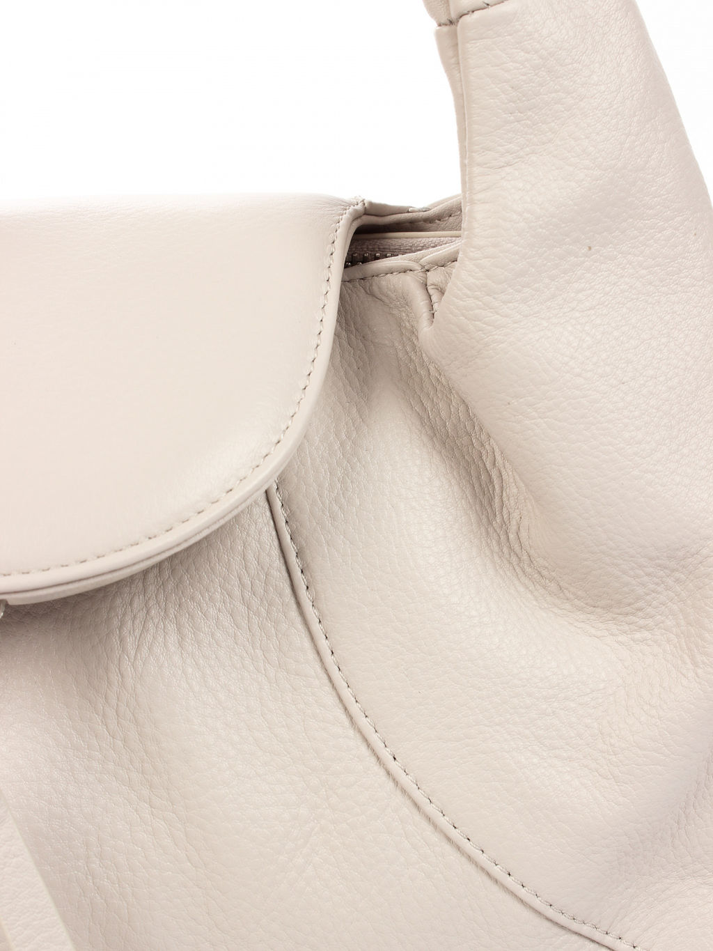 LACCOMA сумка АУ4748-светло-серый натуральная кожа  фото 3