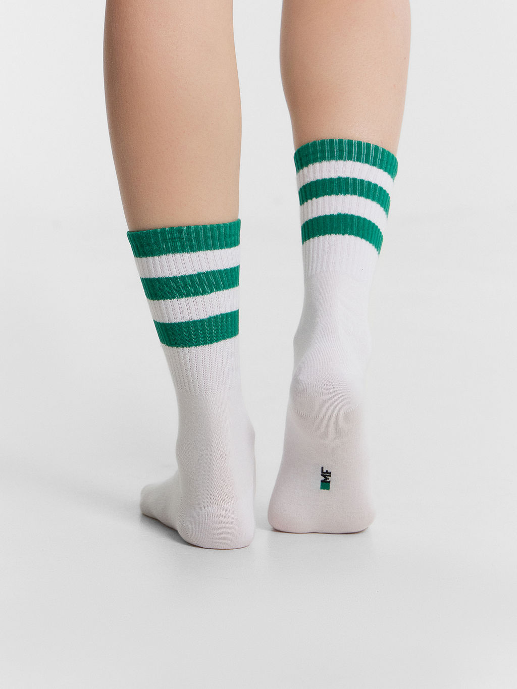 Цена за 5 пар! Носки женские высокие в наборе, 3 пары - Mark formelle фото 4