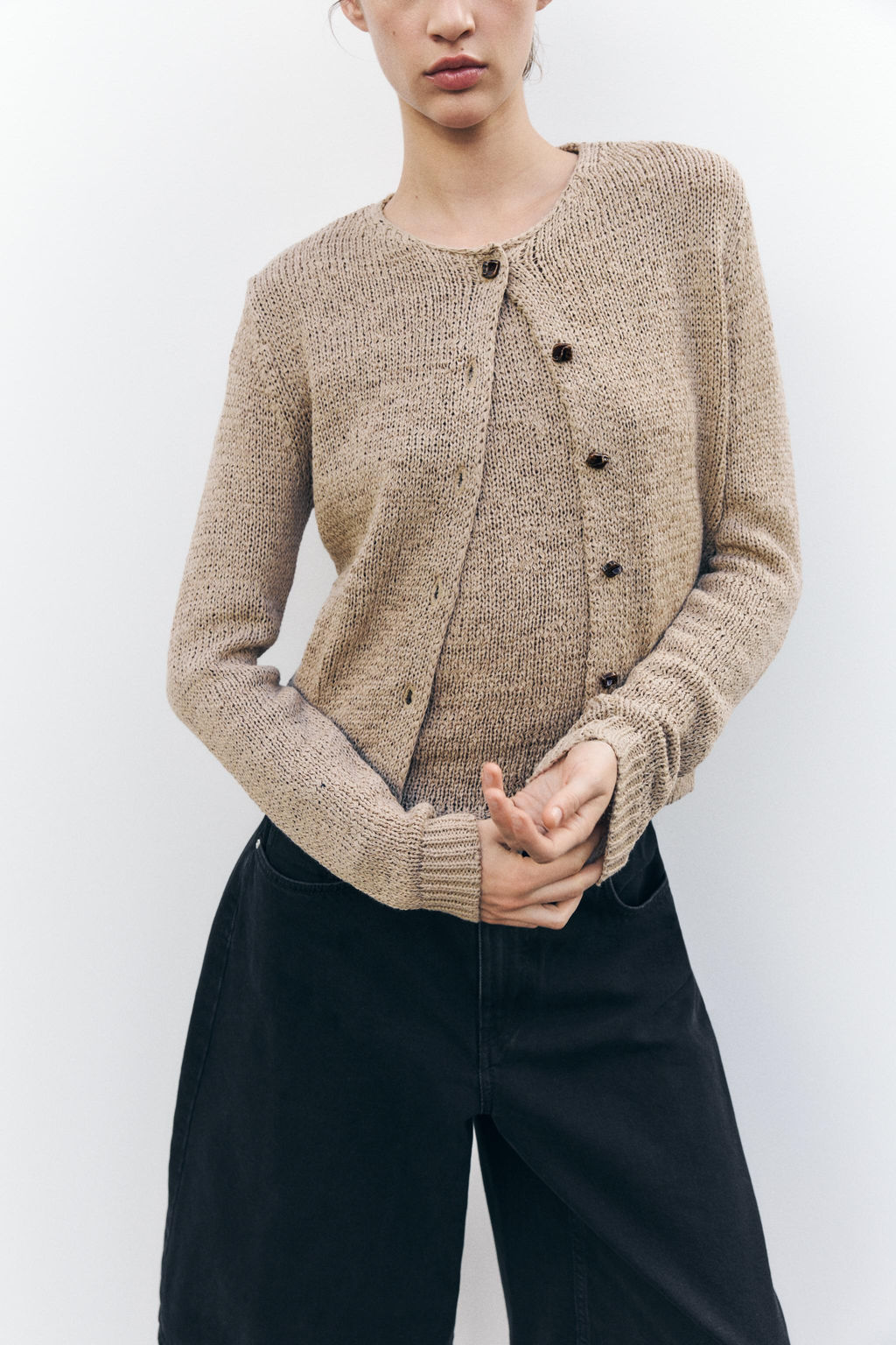 RUSTIC KNIT CARDIGAN