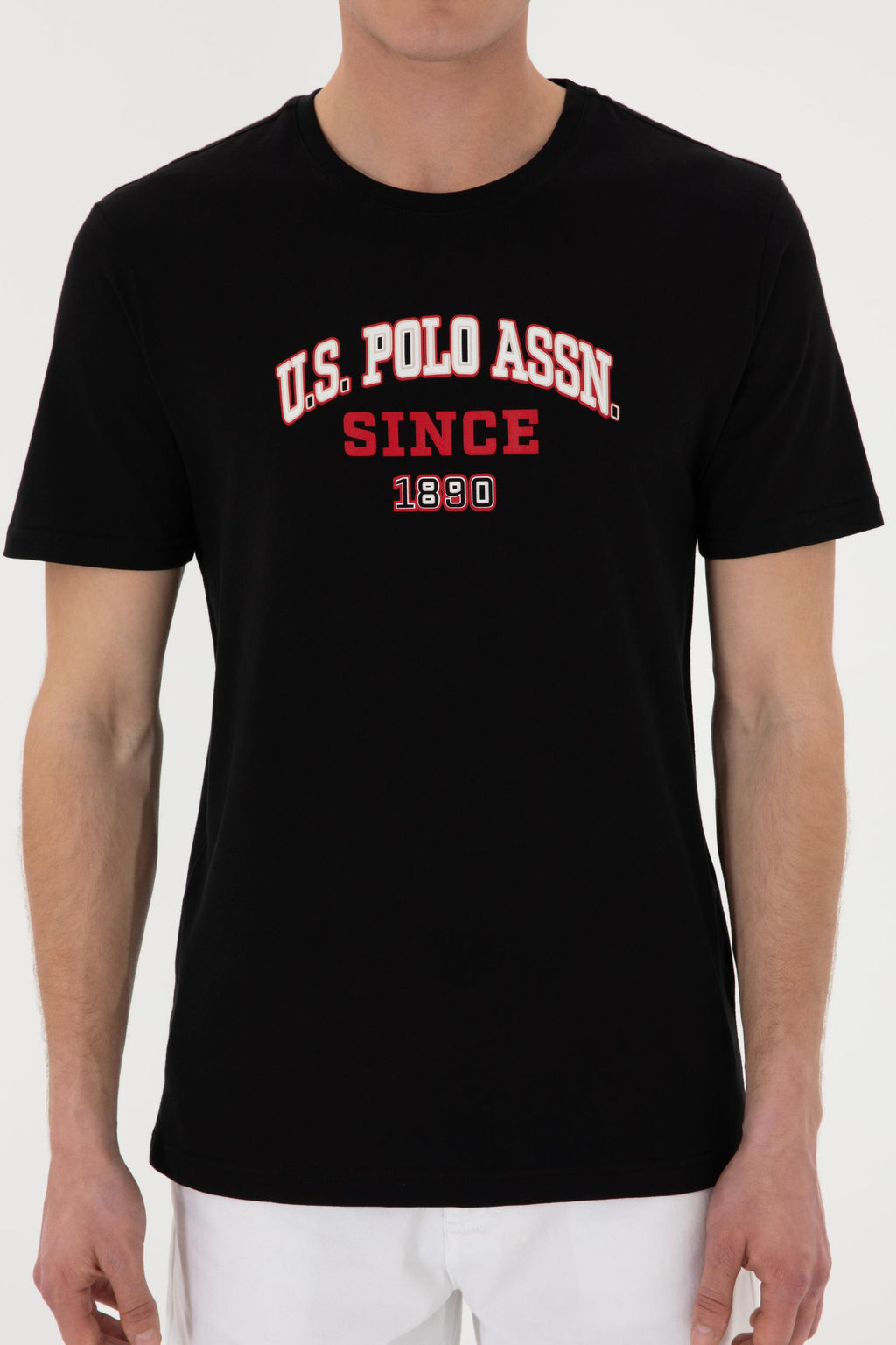 Erkek Regular Fit Bisiklet Yaka Siyah Ti__rt Sepette S_rpriz _ndirim - U.s. polo assn фото 6