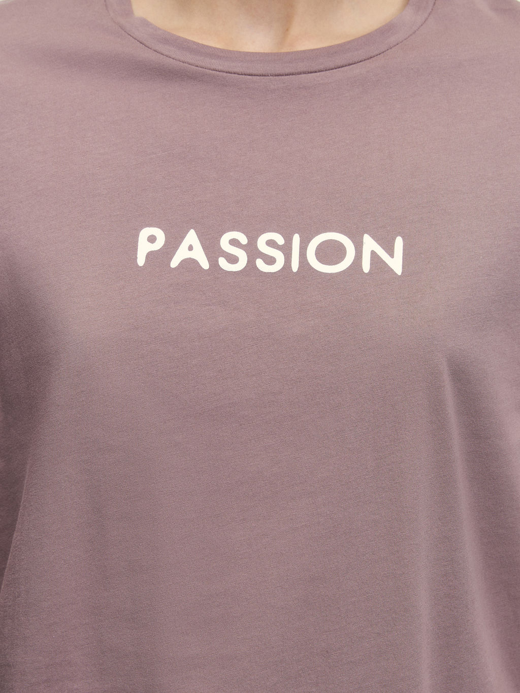 Футболка прямого кроя с принтом / Zarina  фото 6