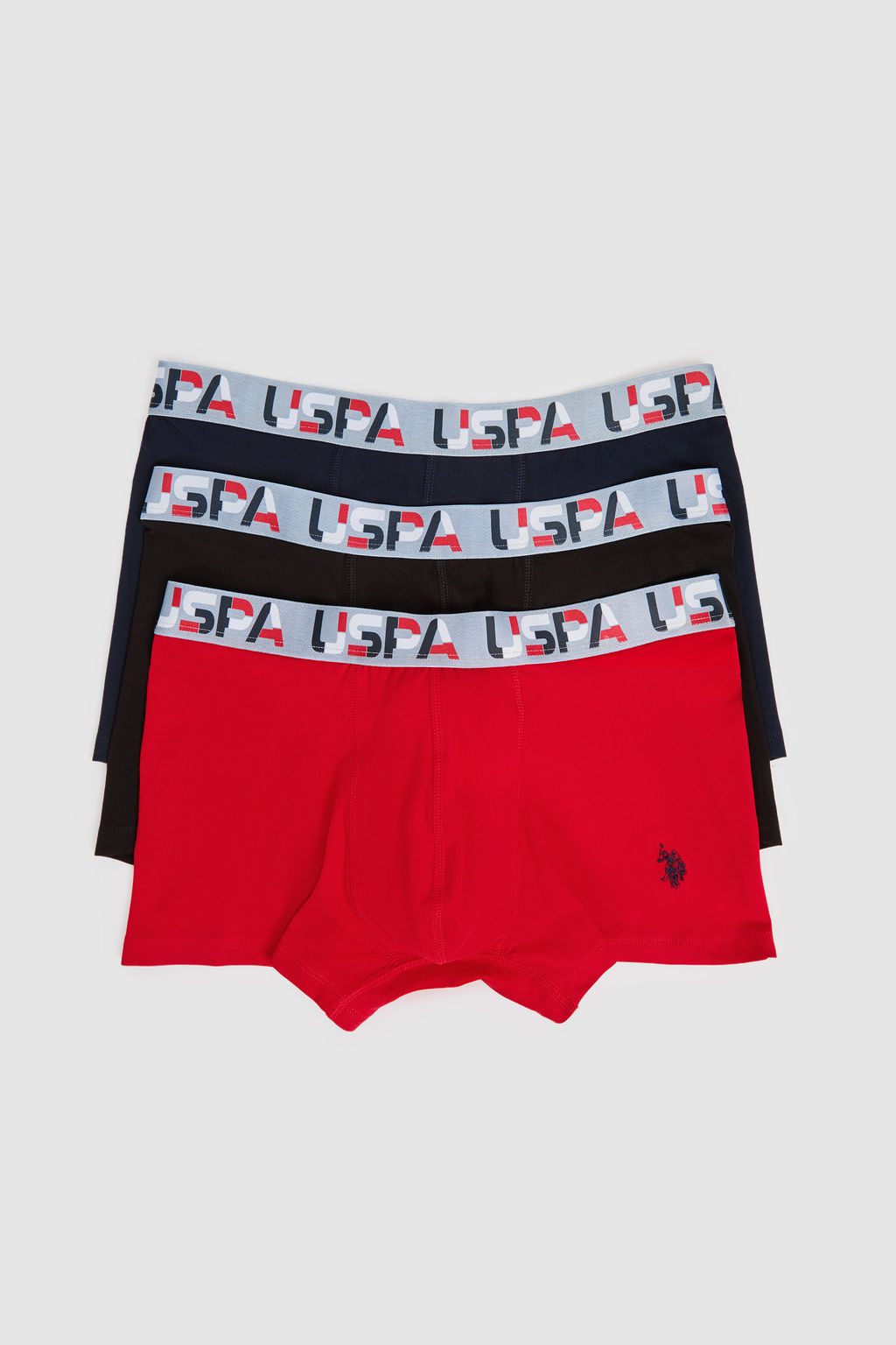 Erkek Lacivert 3l_ Boxer Tak_m_ - U.s. polo assn фото 2
