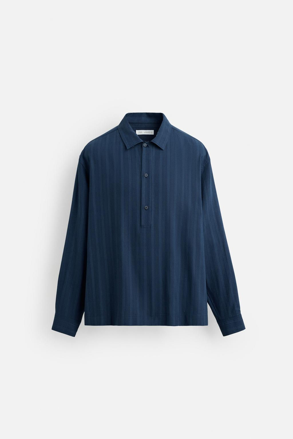STRIPED POLO SHIRT - Zara фото 8