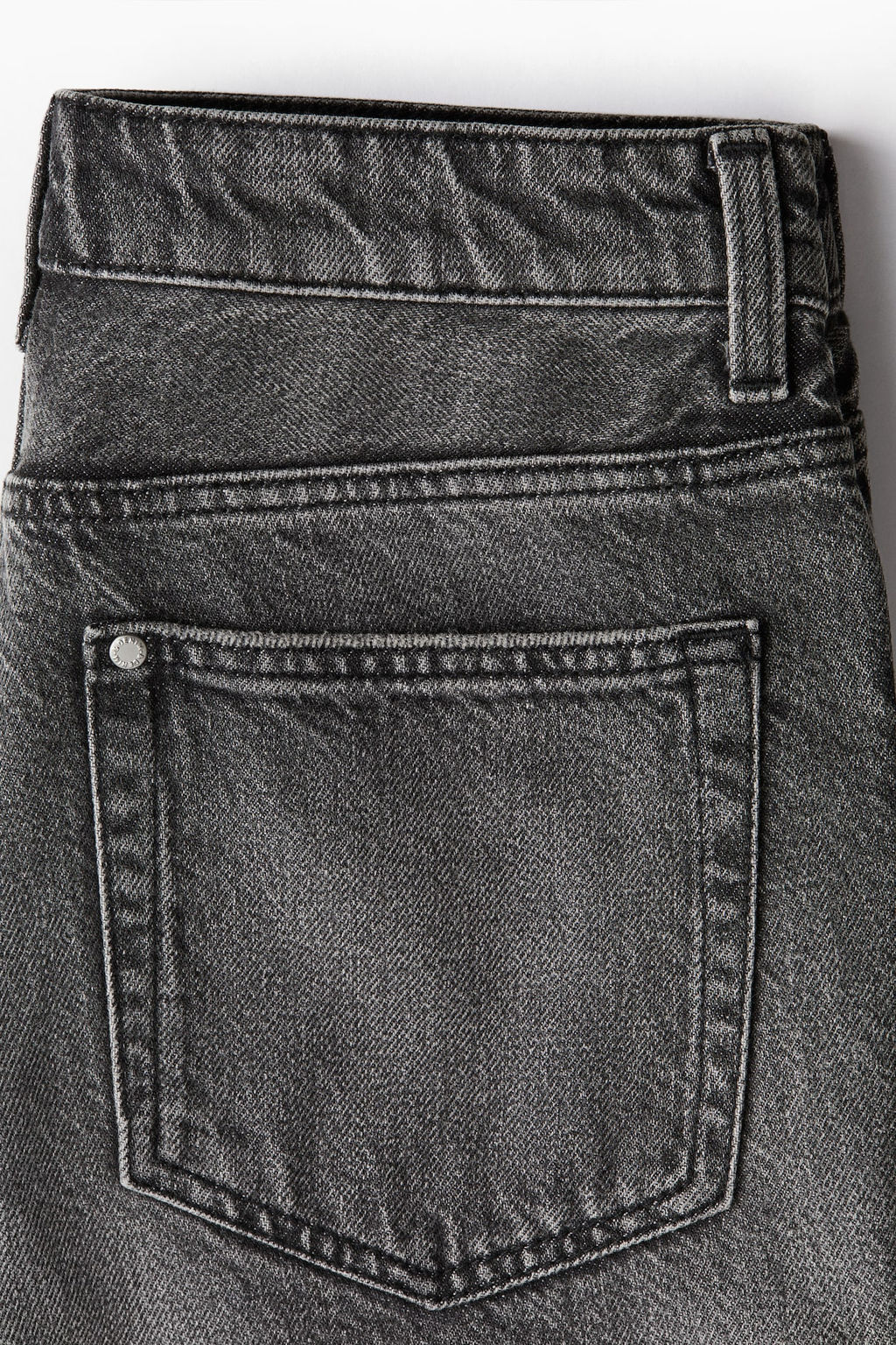 Baggy Bootcut Regular Jeans - H&m фото 7