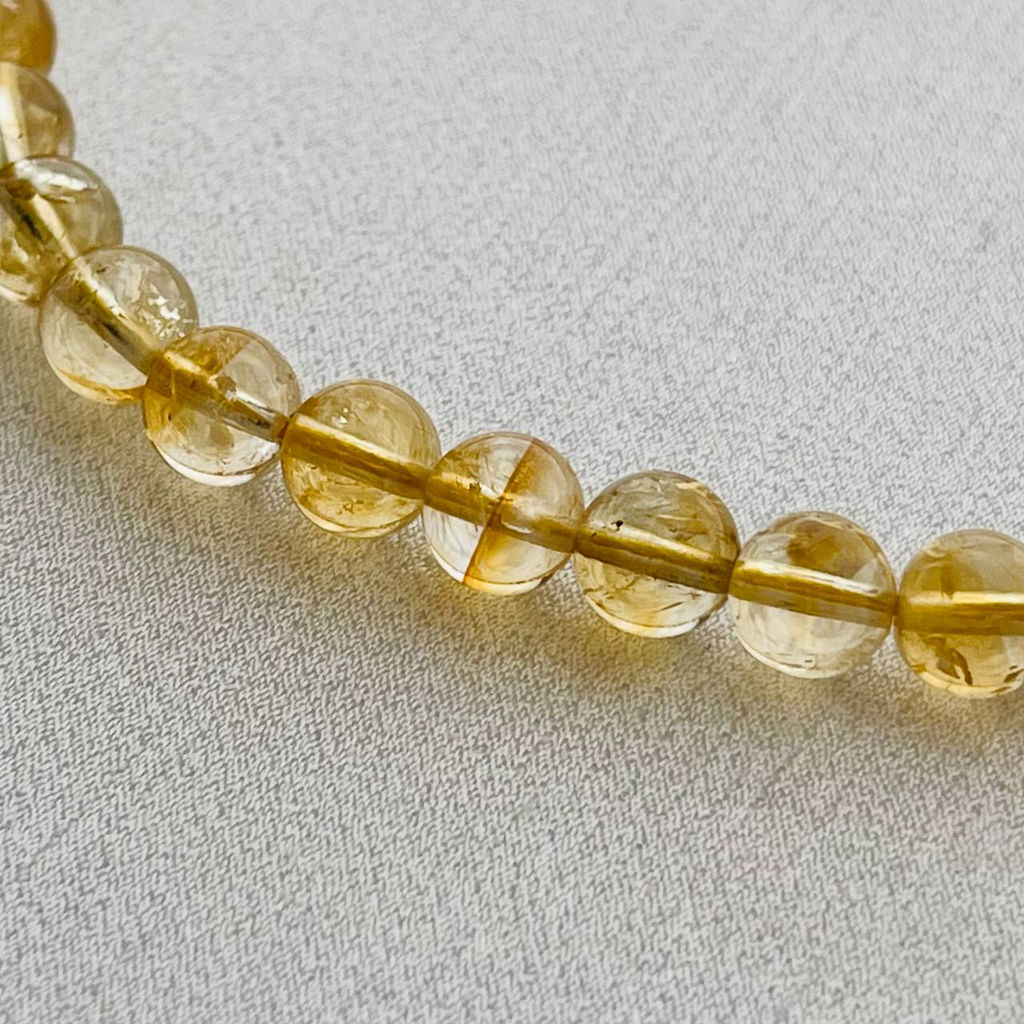 Бусы из Цитрина 45 см +
