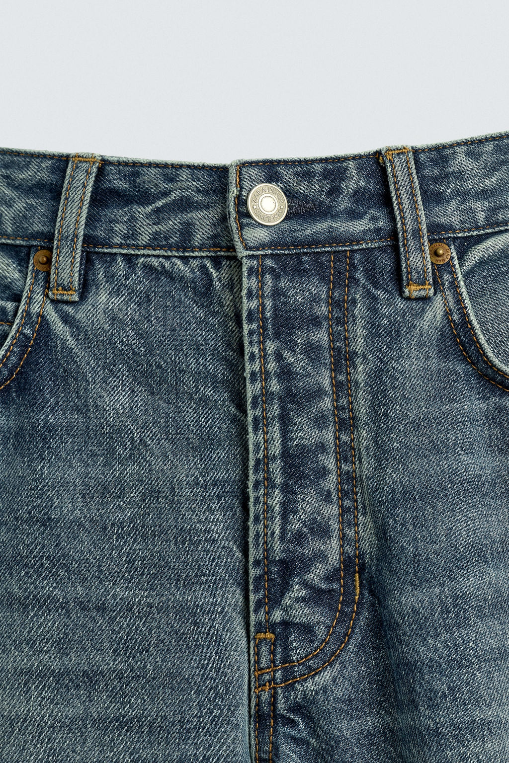 JEANS REGULAR FIT / Azul medio - Zara фото 9