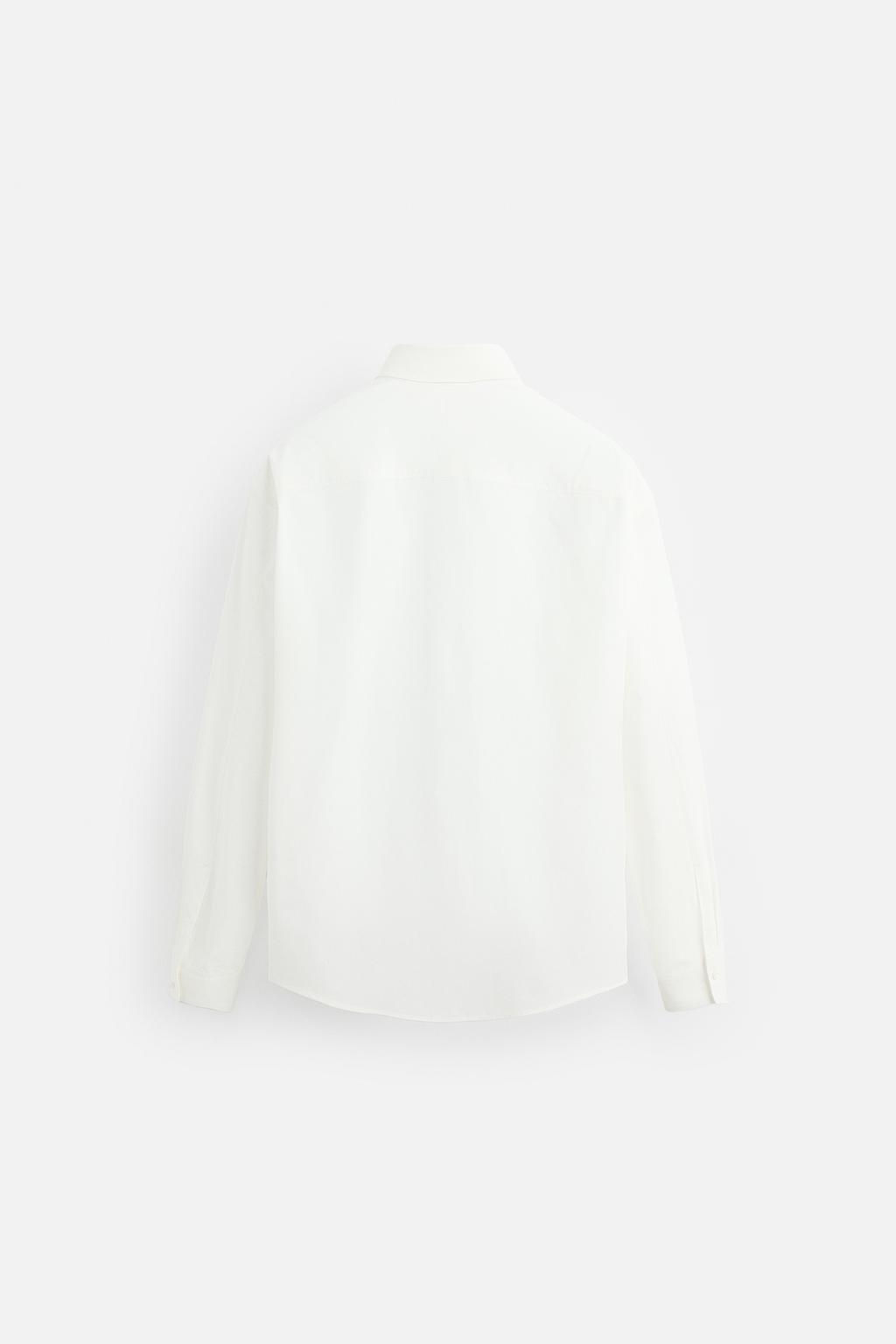 LIMITED EDITION POPLIN SHIRT - Zara фото 11