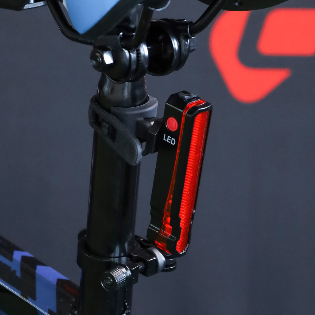 Фонарь задний интеллектуальный COMIRON GUARD корпус: ABS; LD режим; свет LED 150lm; аккум 500 mAh, USB, влагозащита IPX5. /уп50/ - Галеонтрейд фото 6