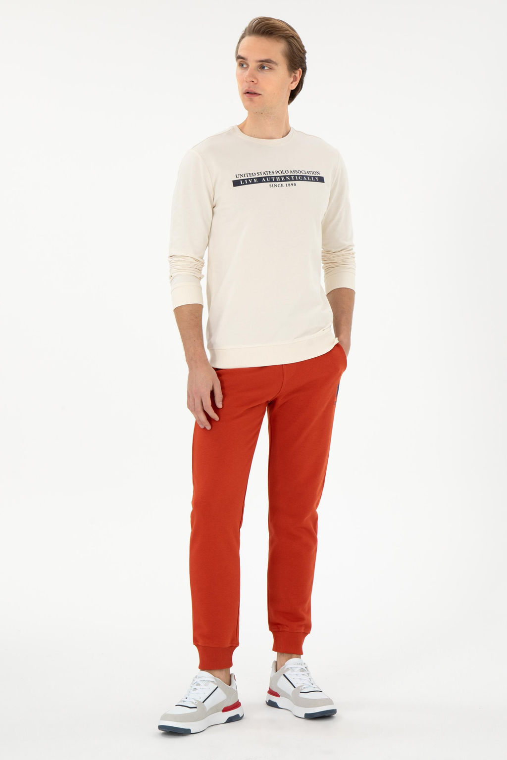 Мужские спортивные штаны с плиткой Неожиданная скидка в корзине - U.s. polo assn фото 3