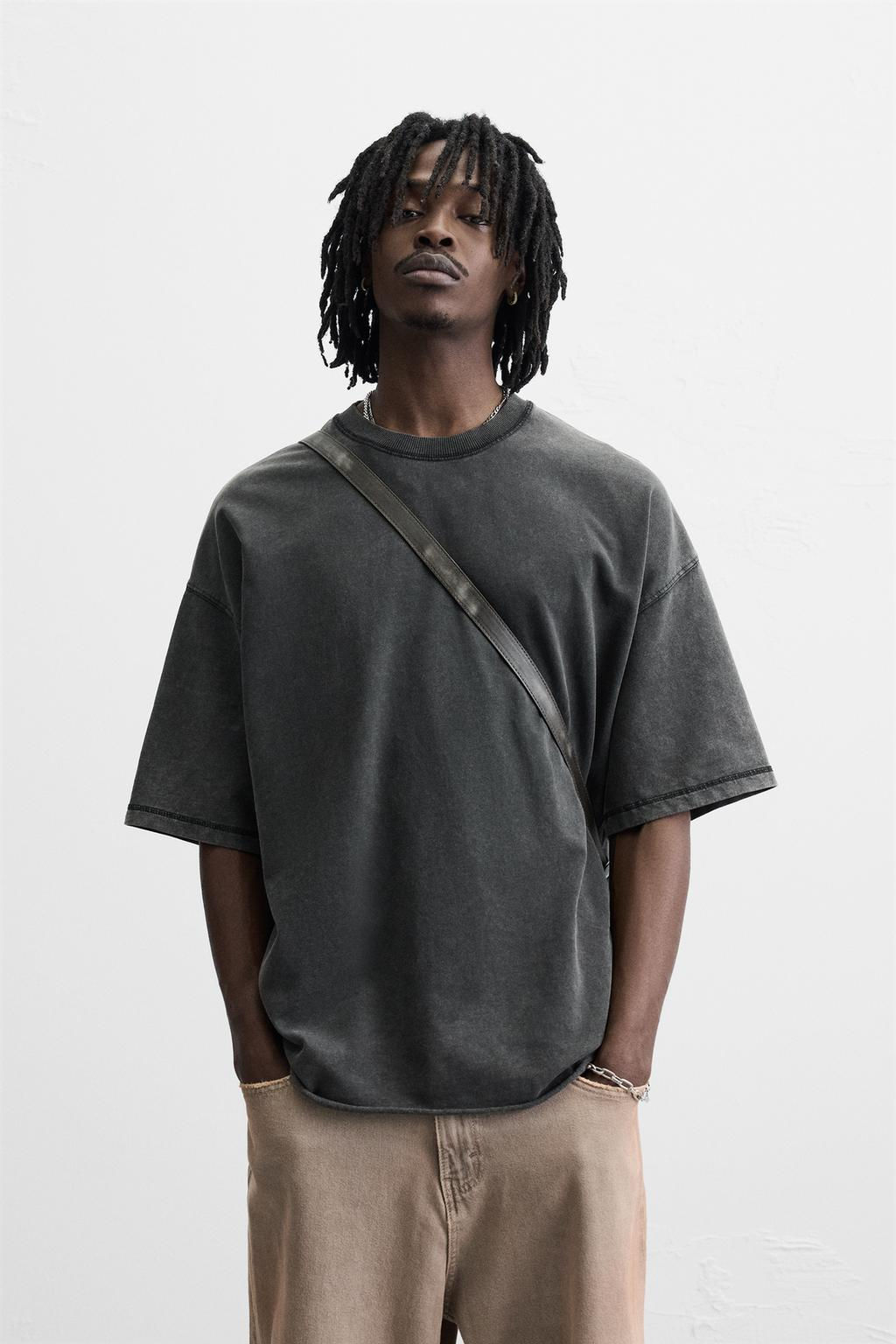 WASHED RELAXED FIT SWEATSHIRT - Zara фото 10