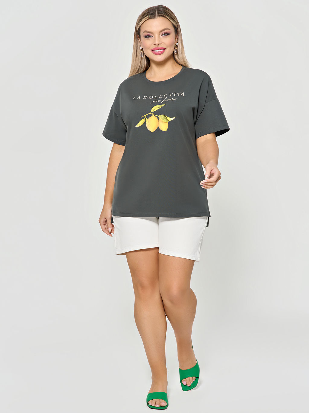 Футболка 0087-18 белый мрамор - Dora фото 54