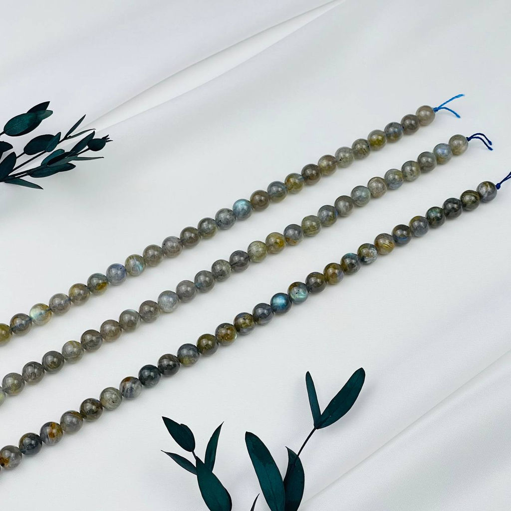 Бусины для украшений из Лабрадора 39 см