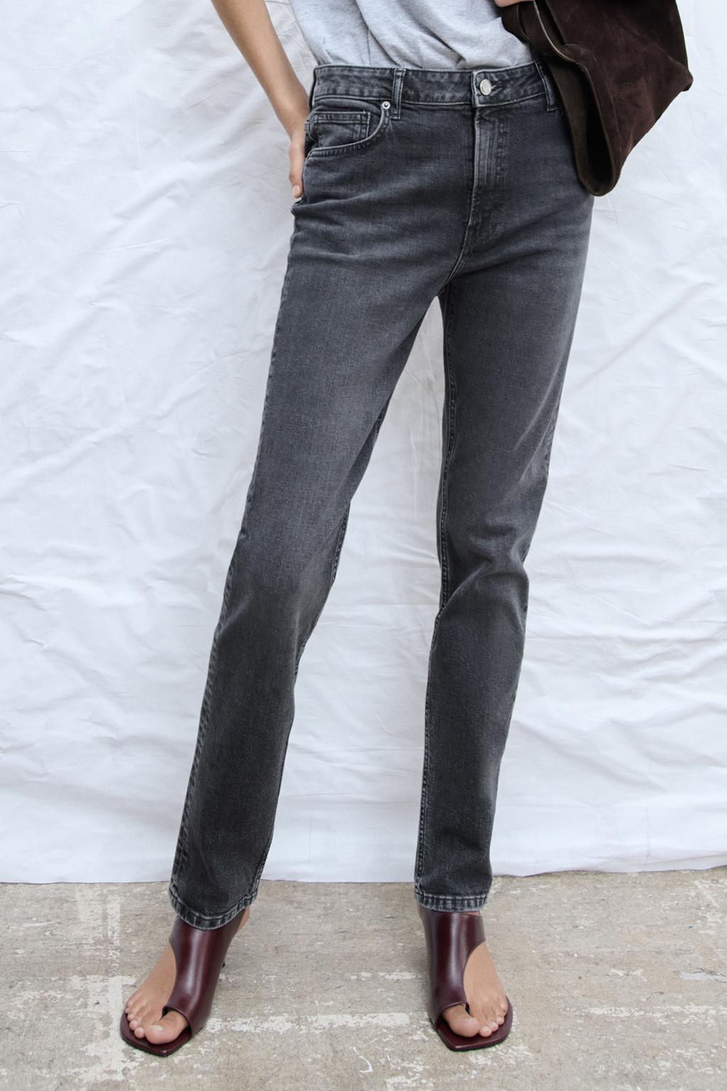 ZW COLLECTION SKINNY HIGH-WAIST JEANS - Zara фото 15
