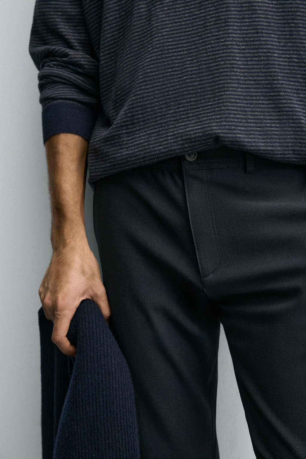 TEXTURED COMFORT TROUSERS - Zara фото 5