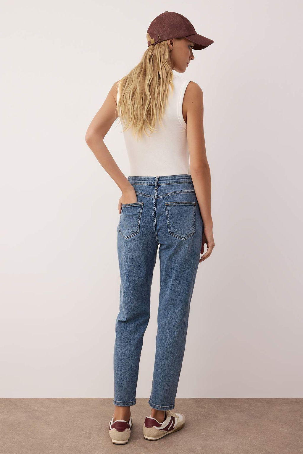 Mavi More Sustainable Yuksek Bel Comfort Mom Jeans TWOAW26JE00057