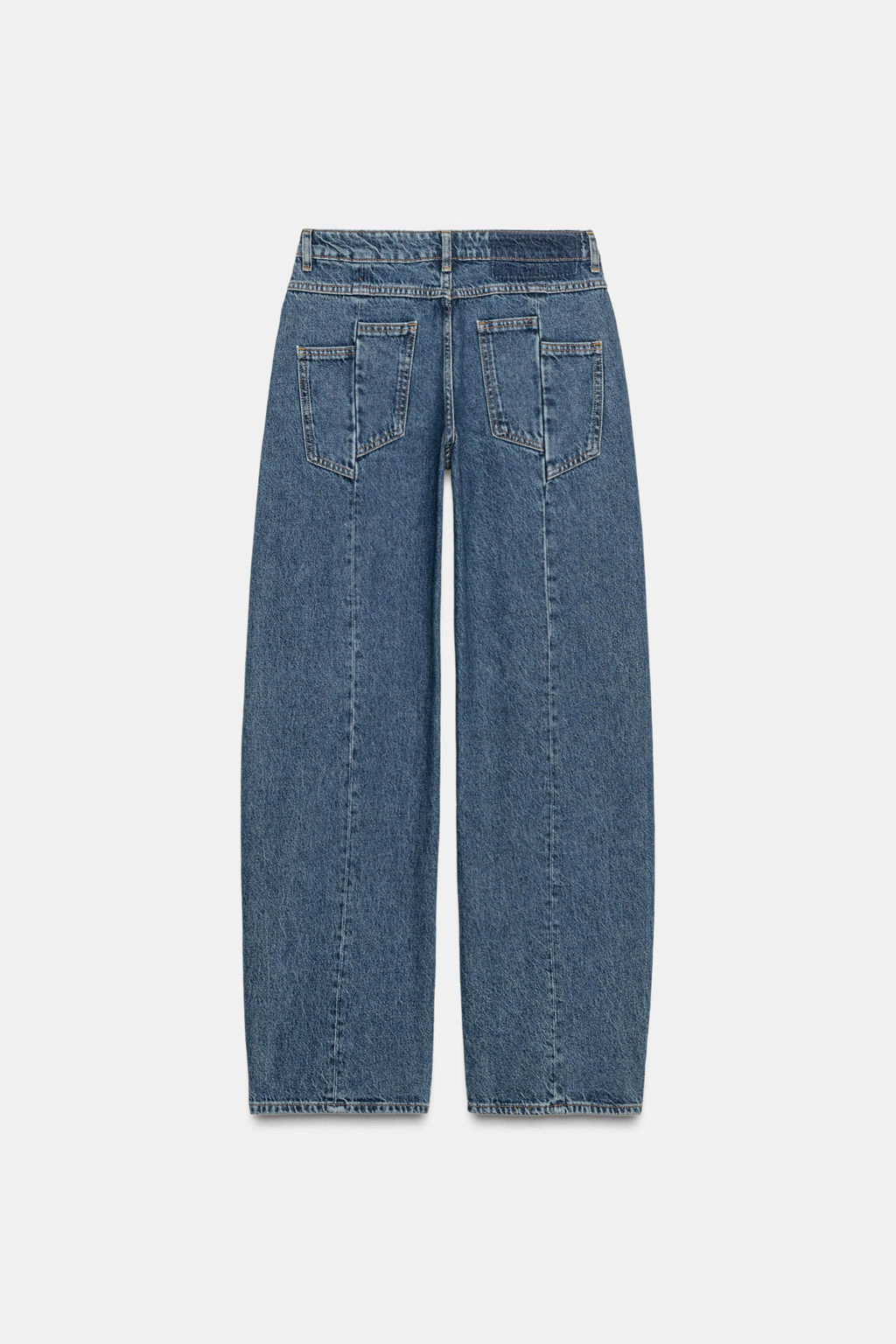 ZW COLLECTION MID-WAIST JEANS - Zara фото 6
