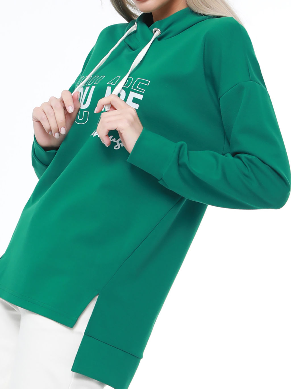 Свитшот Стильная вещичка, грин - Dstrend фото 12