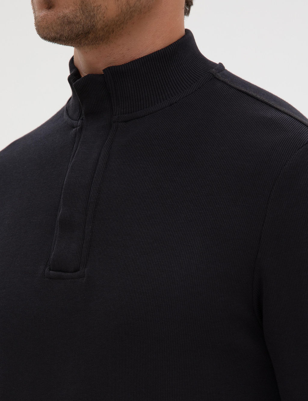 Siyah Regular Fit Sweatshirt - Pierre cardin фото 7