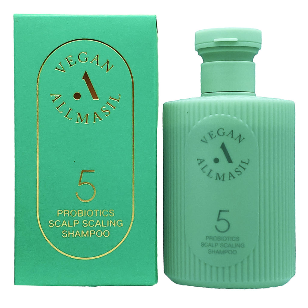 AllMasil Глубокоочищающий шампунь для волос с пробиотиками / Vegan 5 Probiotics Scalp Scaling Shampoo, 150 мл