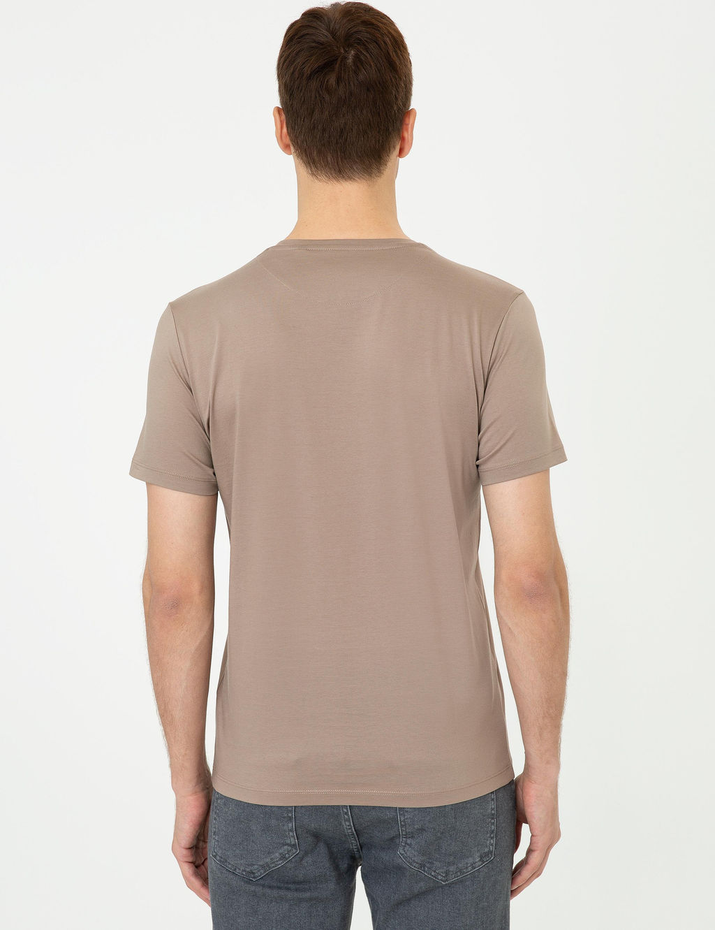 Норковая облегающая базовая футболка - Cacharel фото 3